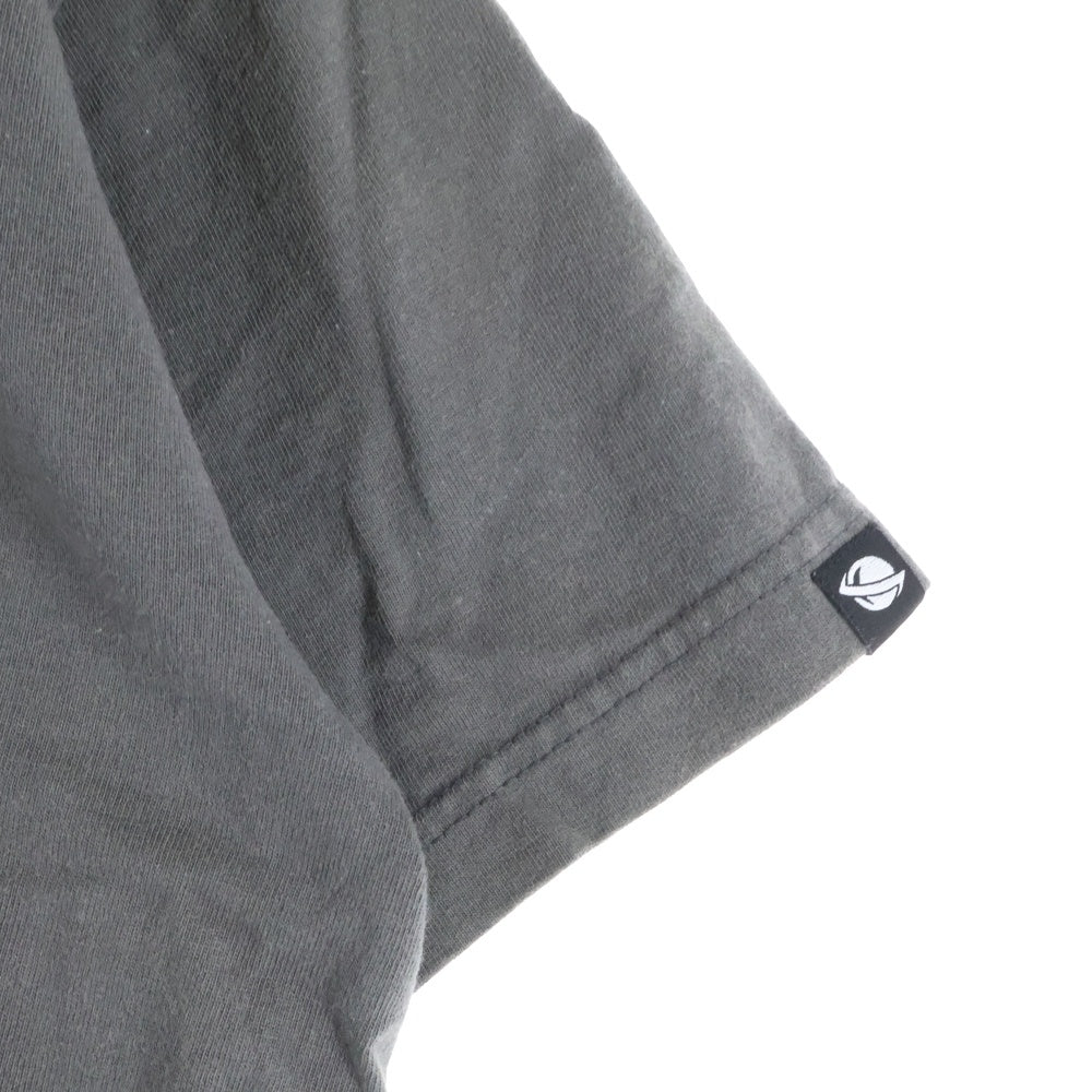 NO BRAND(ノーブランド) LOST ロストサーフボード フロントプリント 半袖Tシャツカットソー グレー