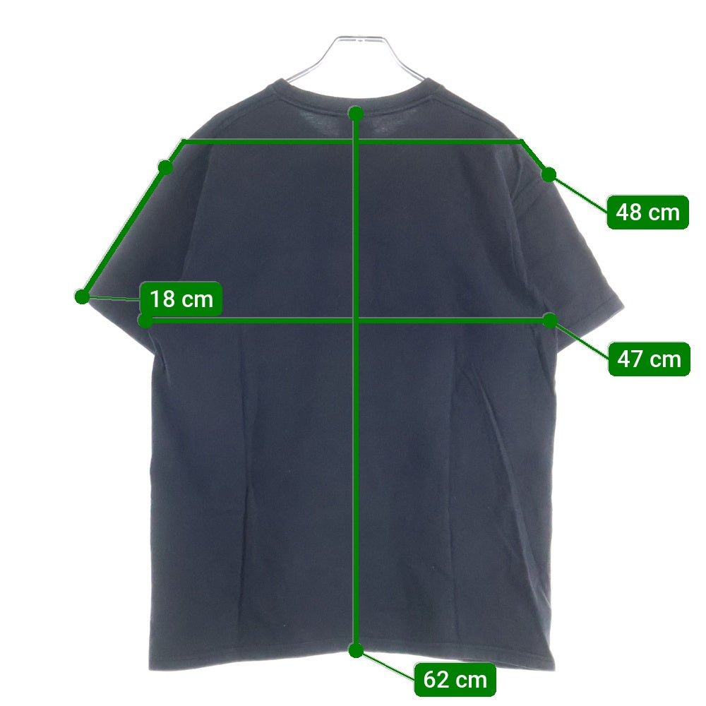 NO BRAND(ノーブランド) UEFA CHAMPIONS LEAGUE サッカー チャンピオンズリーグ 半袖Tシャツカットソー ブラック