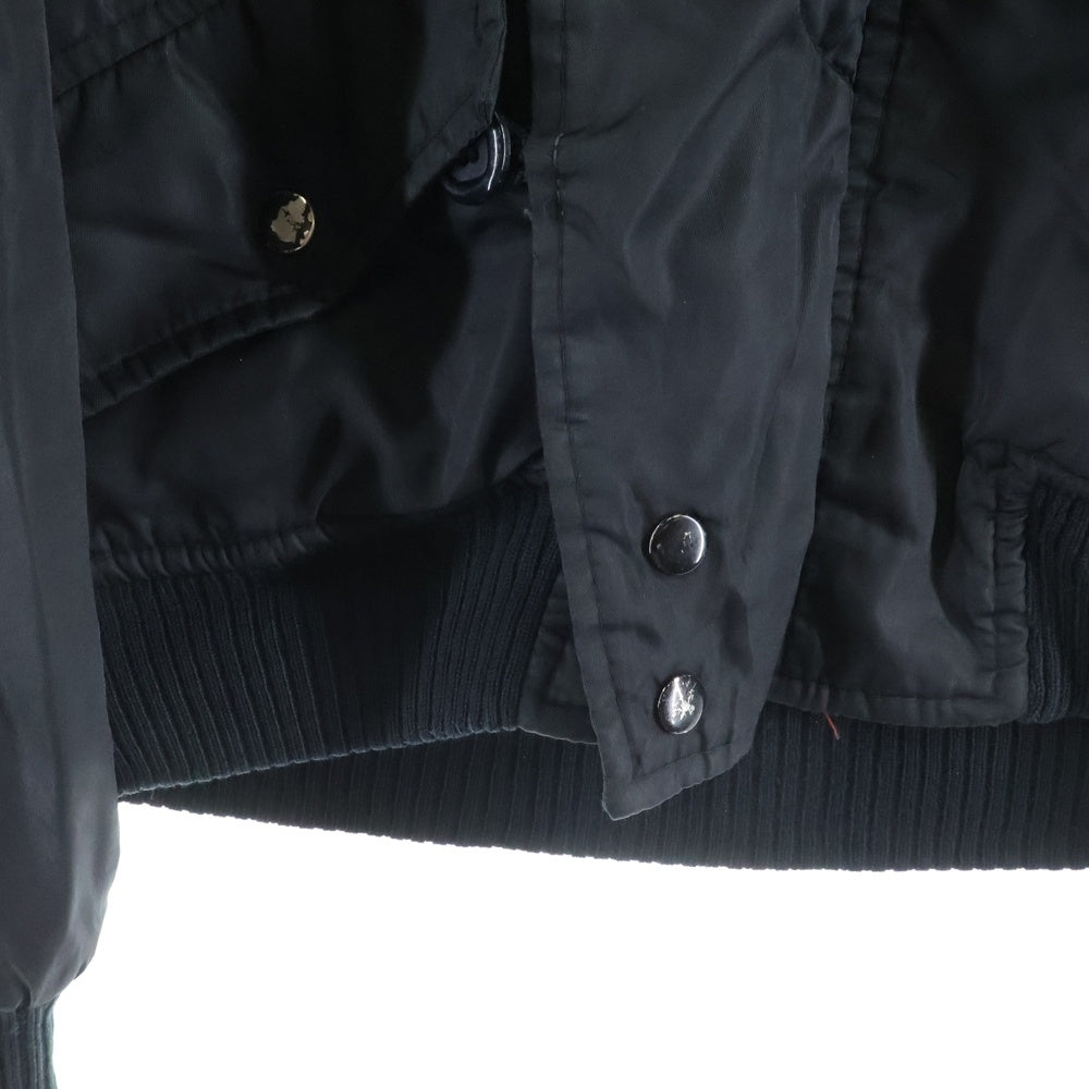 VINTAGE(ヴィンテージ) 民間用 N-2B ファー付き ボンバージャケット ブラック