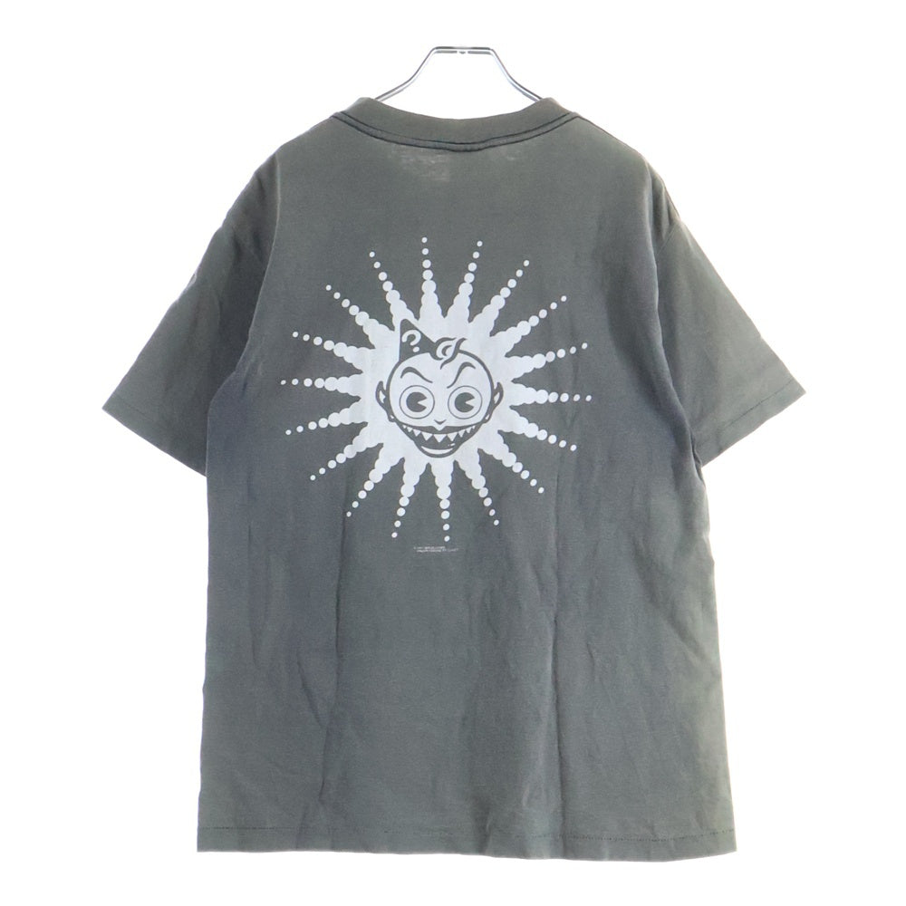 VINTAGE(ヴィンテージ) 90s JESUS JONES ジーザスジョーンズ 総柄 半袖Tシャツカットソー ブラック