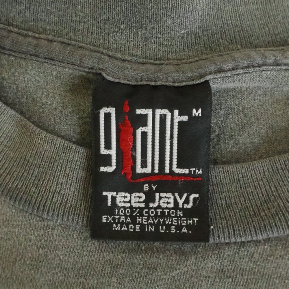 VINTAGE(ヴィンテージ) 90s JESUS JONES ジーザスジョーンズ 総柄 半袖Tシャツカットソー ブラック