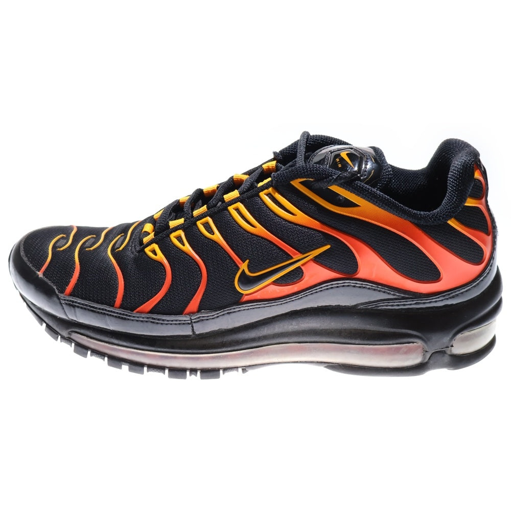 NIKE(ナイキ) Air Max 97 Plus Black/Shock Orange エアマックス プラス97 ブラック/オレンジ AH8144 002