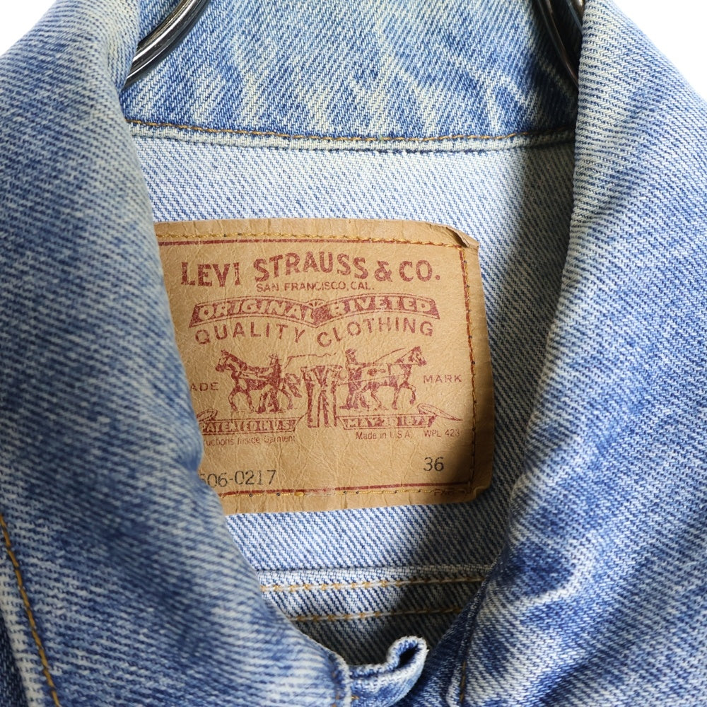 Levi's(リーバイス) 90s ストレートデニムジャケット インディゴ JW573