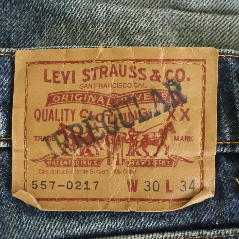Levi's(リーバイス) フレアブーツカットデニムパンツ インディゴ 557-0217