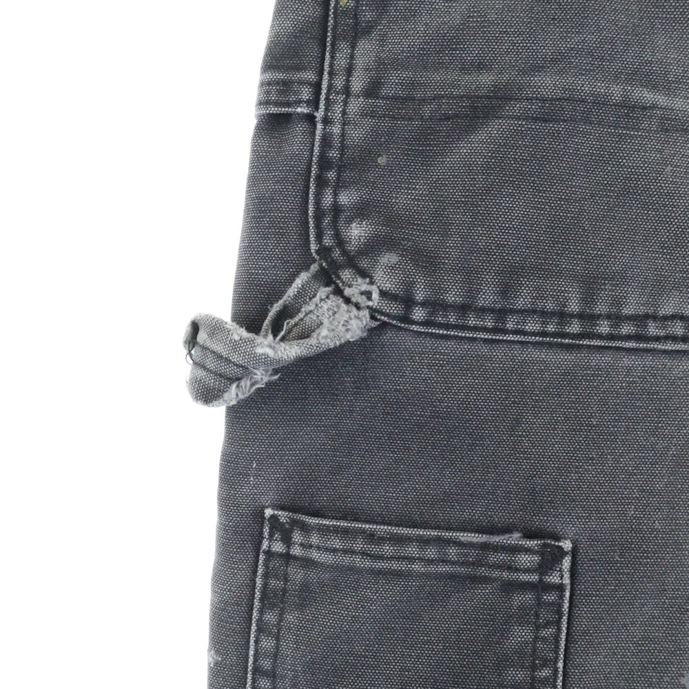 CARHARTT(カーハート) DOUBLE KNEE PAINTER PANTS ダブルニー ダック地 裏地 USA製 キルティング ペインターパンツ ブラック B194