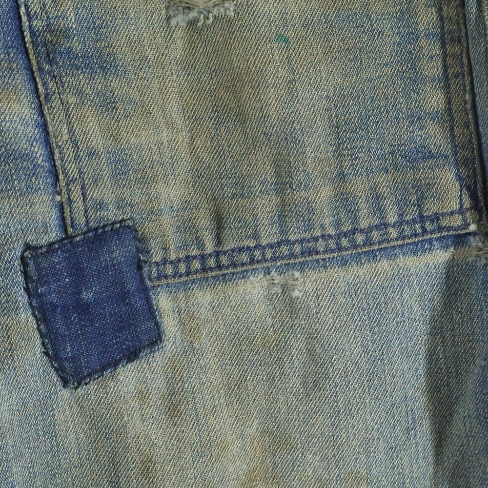VINTAGE(ヴィンテージ) 70S WRANGLER パッチワークフレアデニム インディゴ