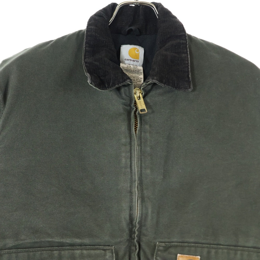 CARHARTT(カーハート) ダックボンバージャケット カーキ J165 MOS