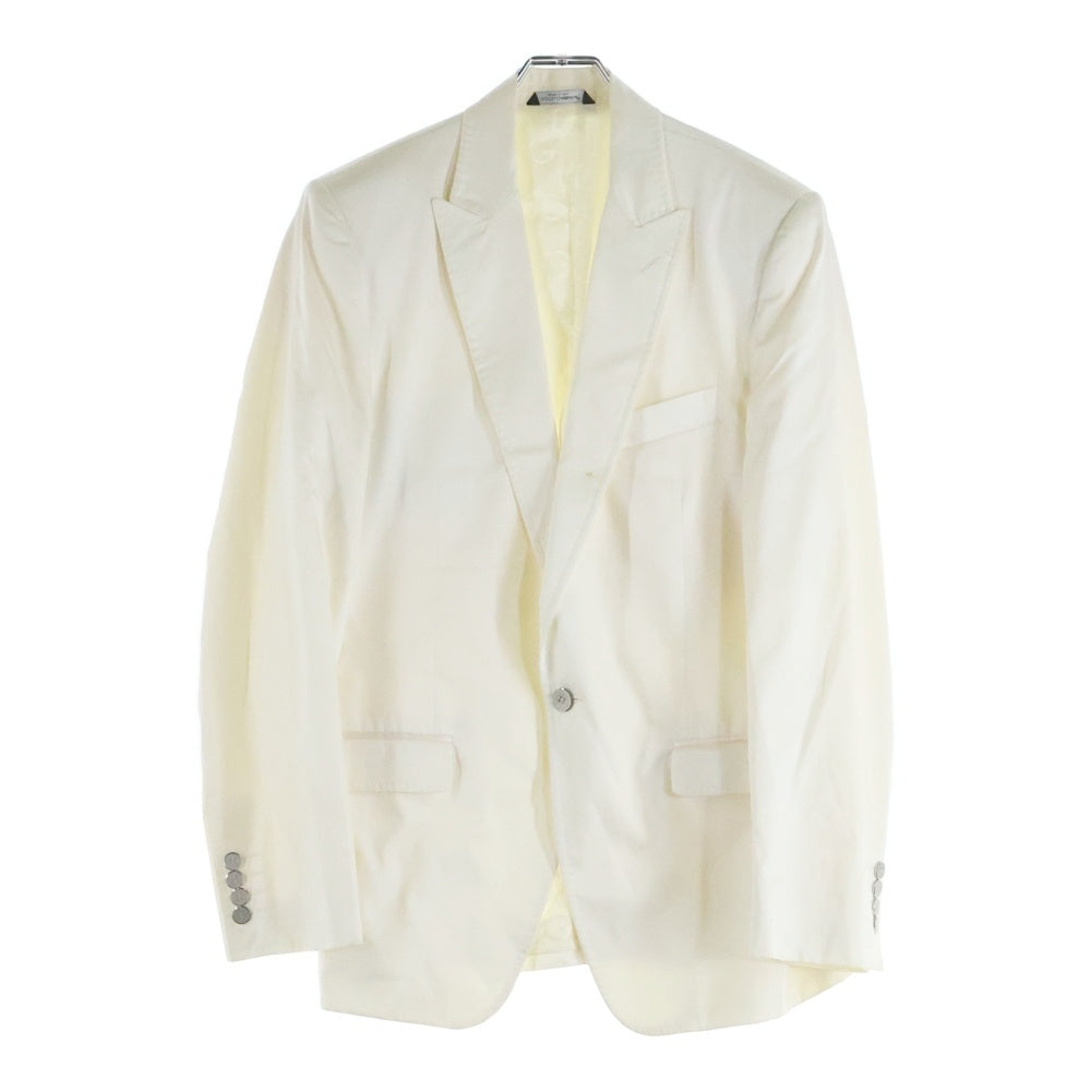 DOLCE & GABBANA(ドルチェアンドガッバーナ) テーラードジャケット ホワイト D-OS534