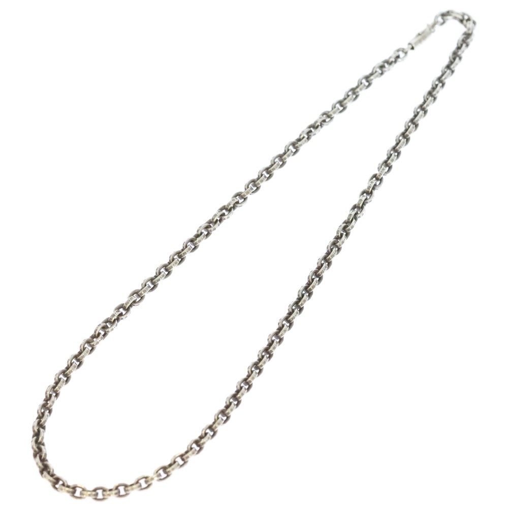 CHROME HEARTS(クロムハーツ) PAPER CHAIN 20 ペーパーチェーンネックレス シルバーBCA087