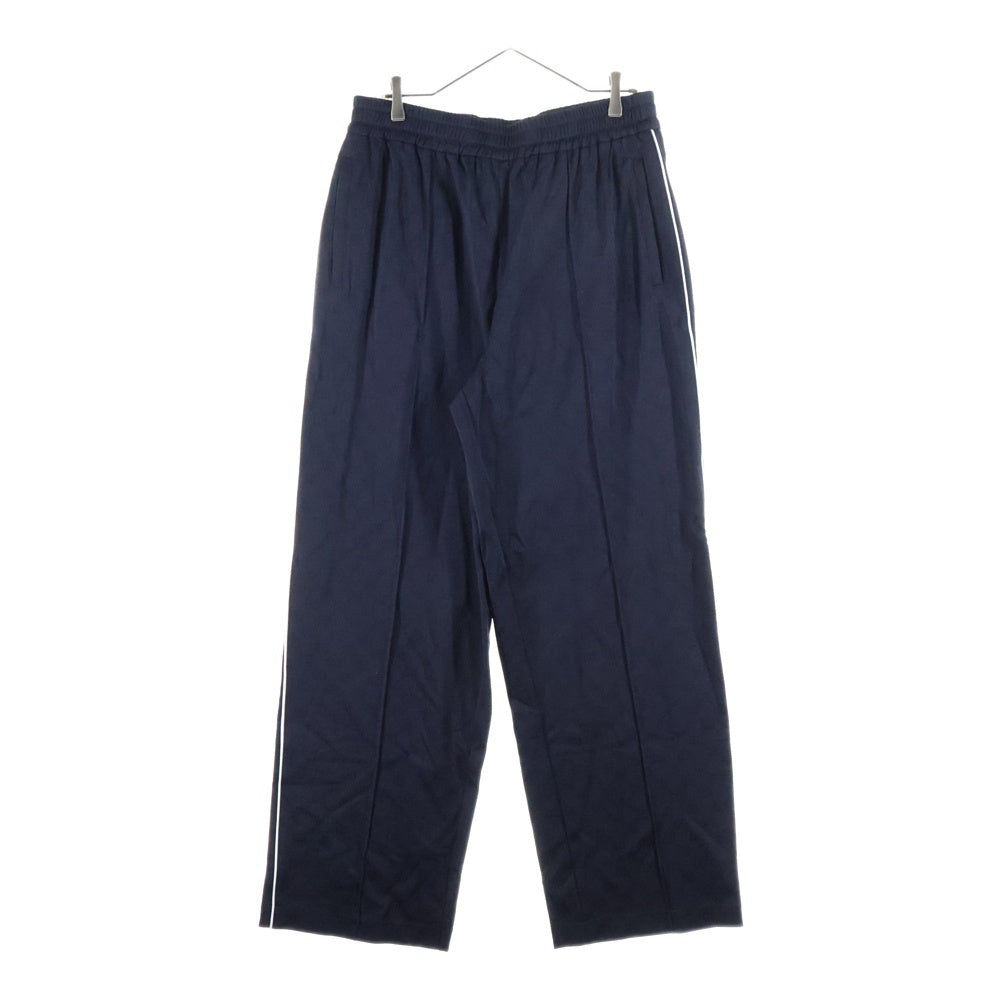 GUCCI(グッチ) GGジャカード テクニカルジャージー ワイドレッグパンツ ネイビー 814182 XJG1Y