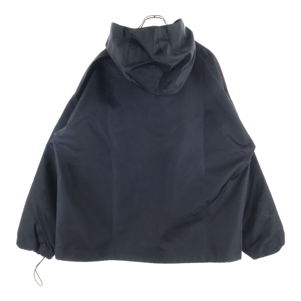 GUCCI(グッチ) Nylon Hooded Jacket 793664 ZAQ7F ナイロンエンブロイダリージップジャケット ブラック