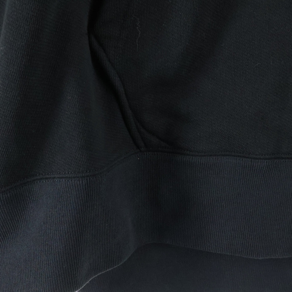 KENZO(ケンゾー) フルーツロゴプリントスウェットプルオーバーパーカー ブラック