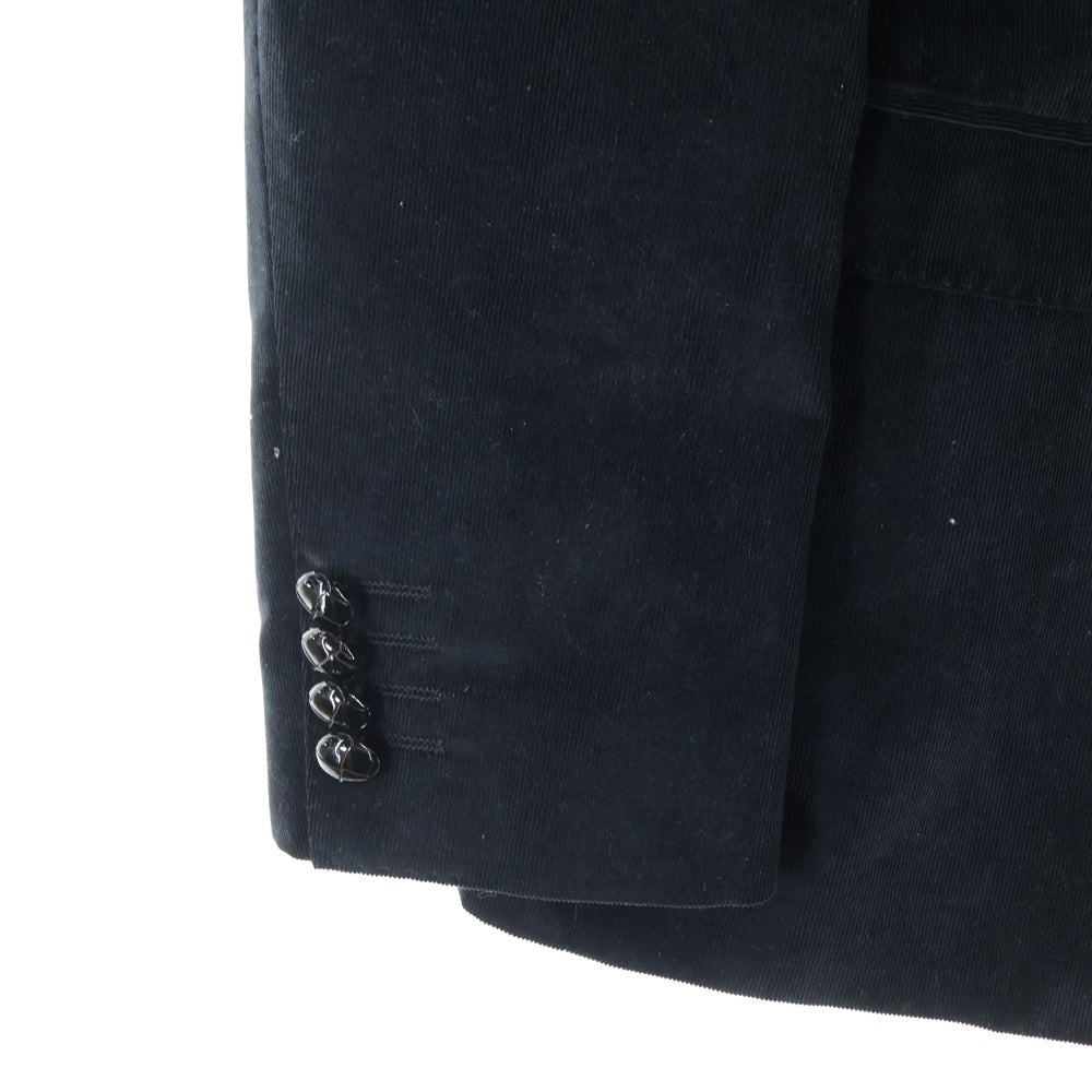 DOLCE & GABBANA(ドルチェアンドガッバーナ) コーデュロイテーラードジャケット ブラック