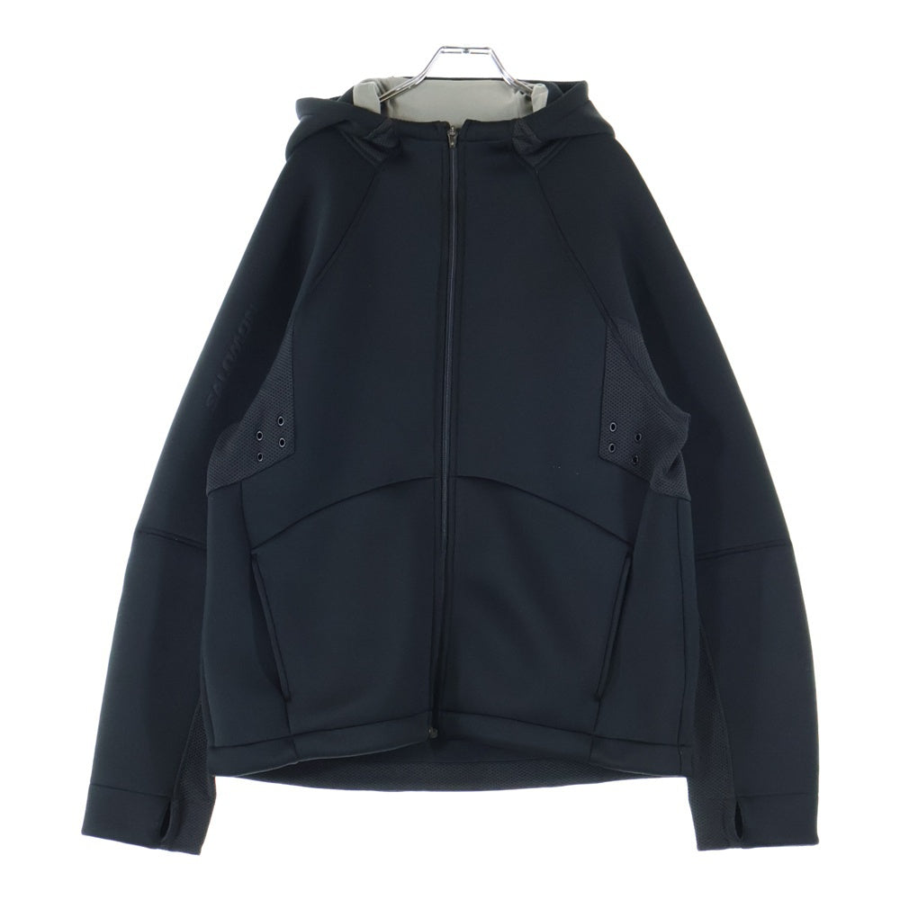 SALOMON(サロモン) シェルジップアップパーカー ブラック