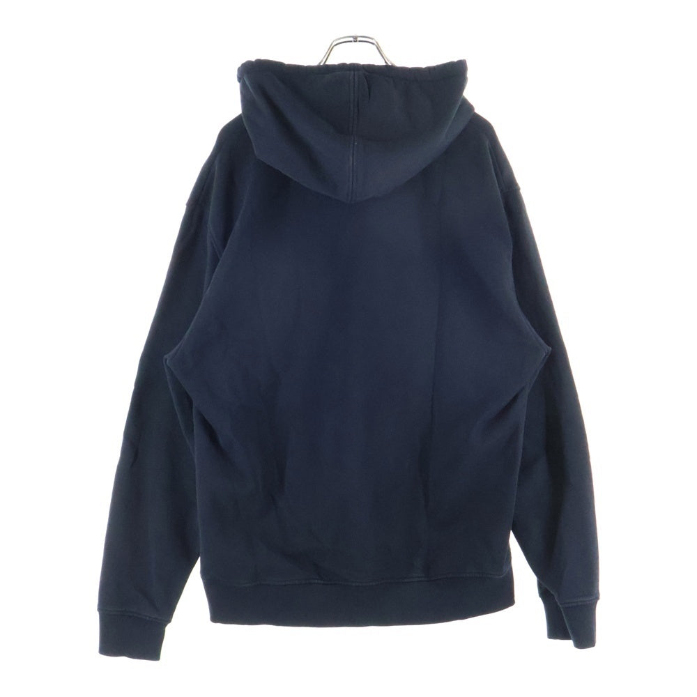 AMI Alexandre Mattiussi(アミアレクサンドルマテュッシ) AMI DE COEUR HOODIE B ワンポイント ハートロゴ スウェットプルオーバーパーカー ブラック
