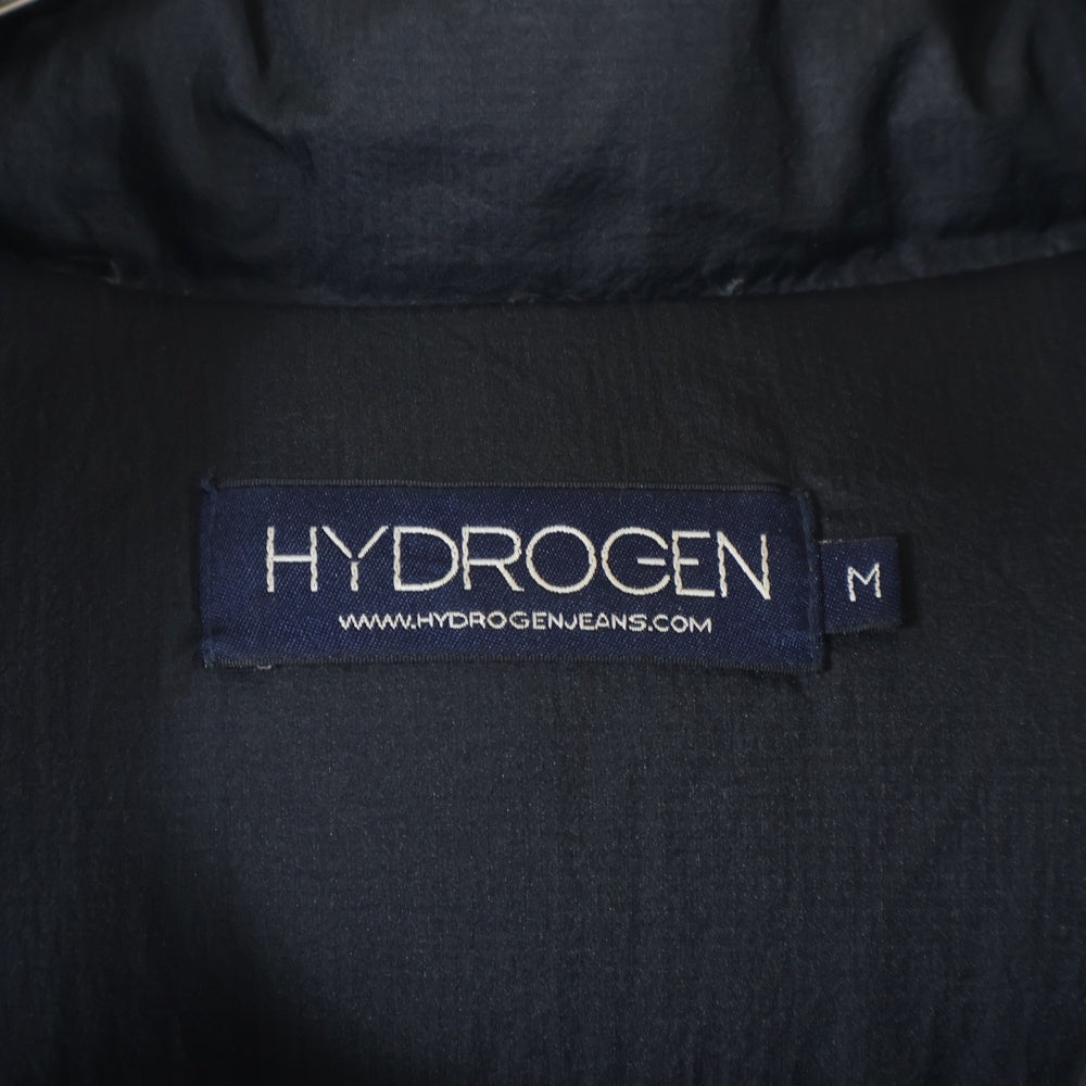 HYDROGEN(ハイドロゲン) ナイロン2WAYダウンベスト ダウンジャケット ブラック