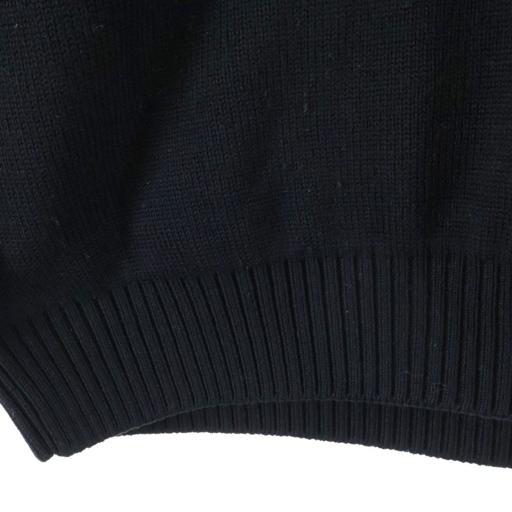 VETEMENTS(ヴェトモン) GIANT LOGO SWEATER ジャイアントロゴセーター ニット UE52KN400B ブラック