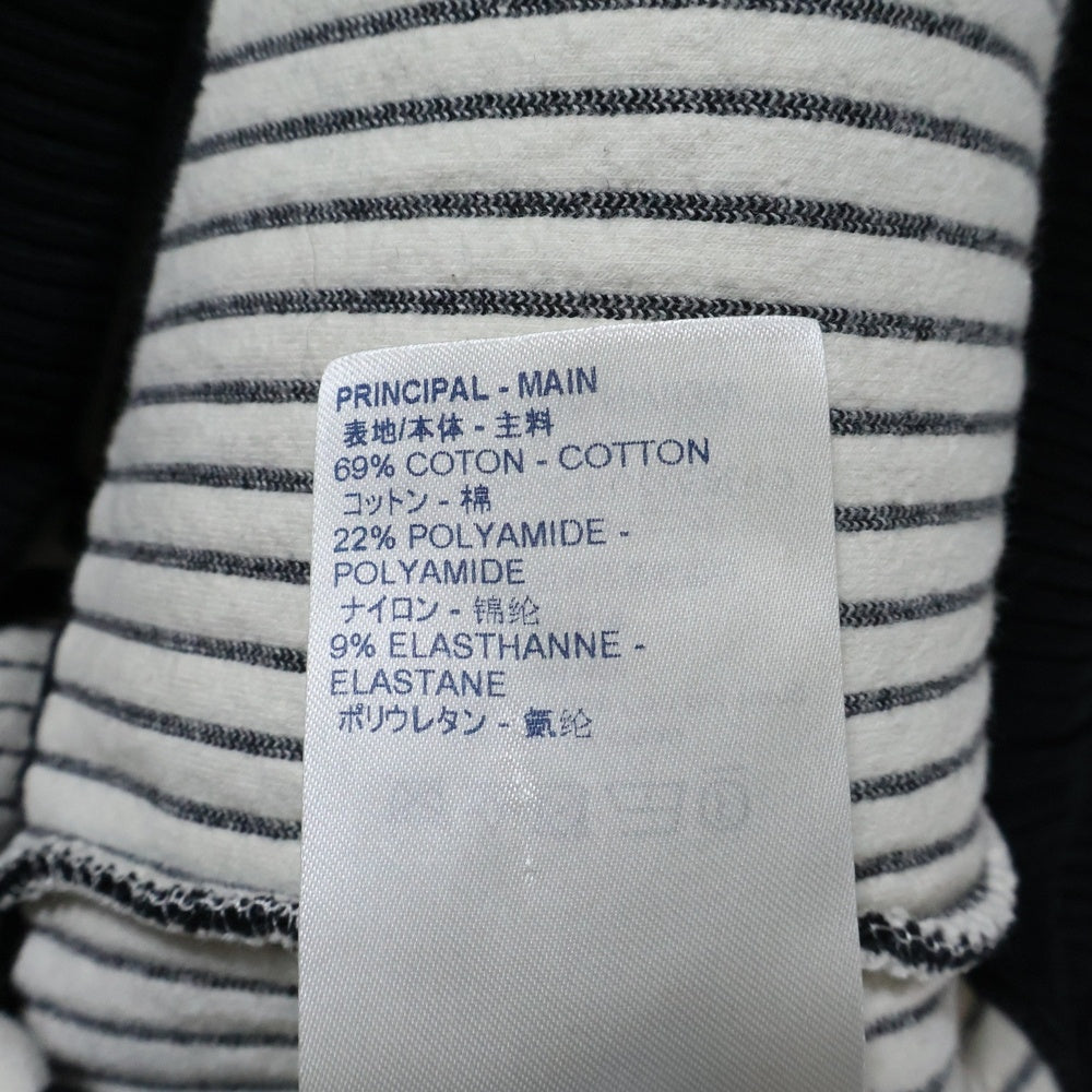 LOUIS VUITTON(ルイヴィトン) 20SS 3Dエフェクト チェーンストライプキルテッドクルーネックトレーナー RM201M TCA HIY03W ブラック