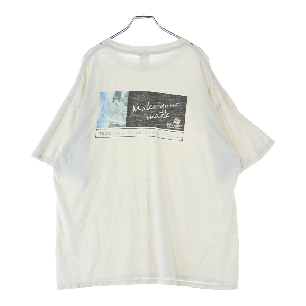 VINTAGE(ヴィンテージ) 90s Windows プリント半袖Tシャツ 半袖カットソー ホワイト