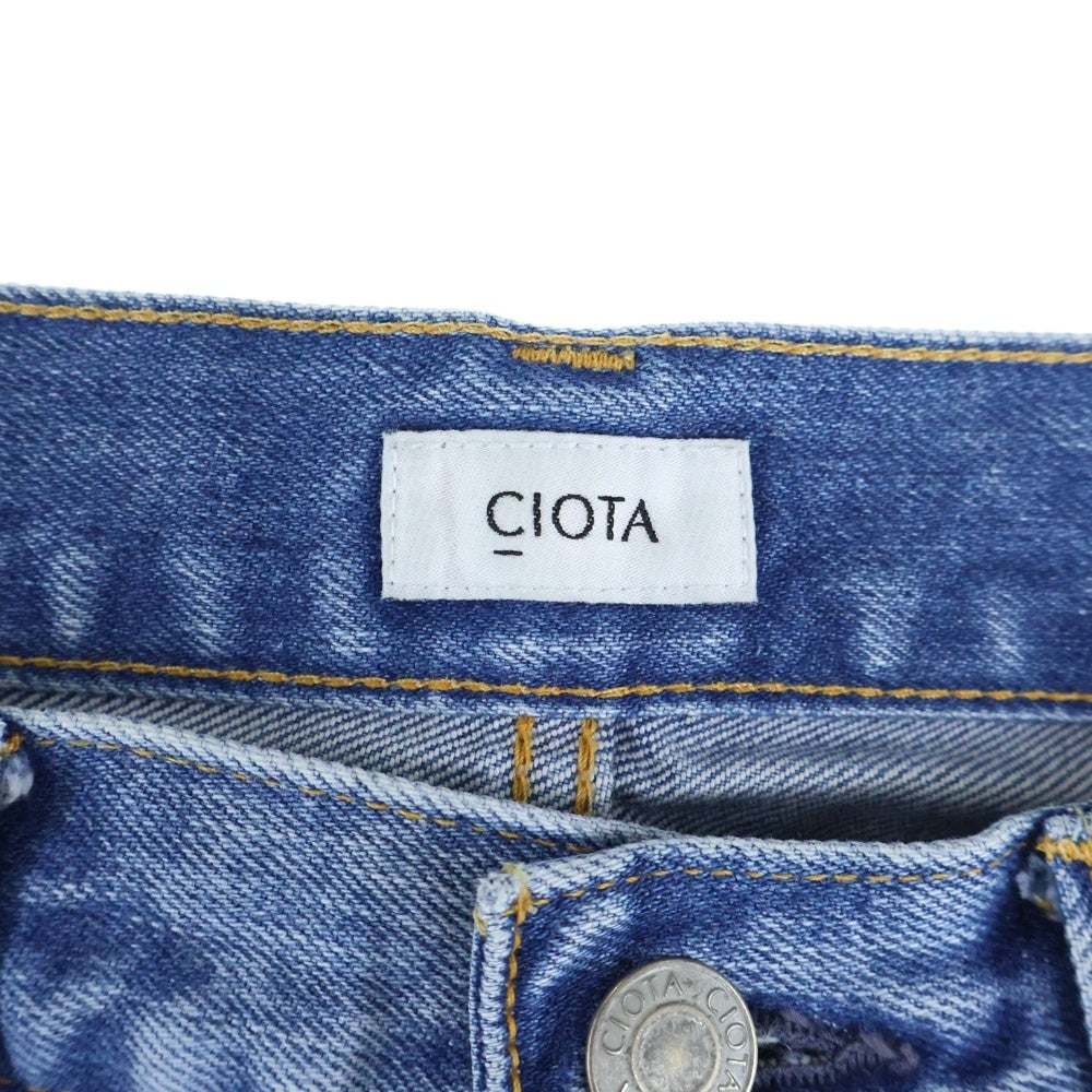 CIOTA(シオタ) 13.5oz ストレートデニムパンツ インディゴ PTM-1STB