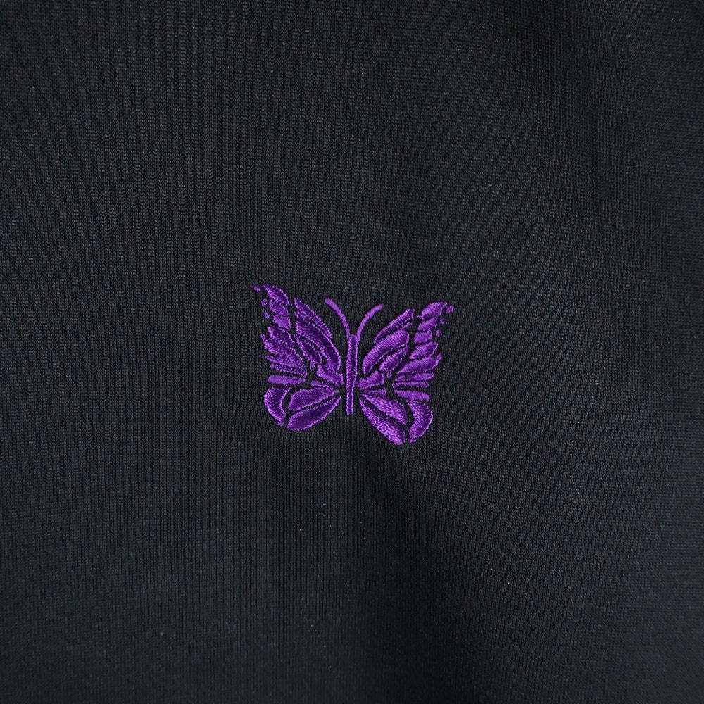 Needles(ニードルス) 23AW TRACK JACKET トラックジャケット ブラック/パープル MR509