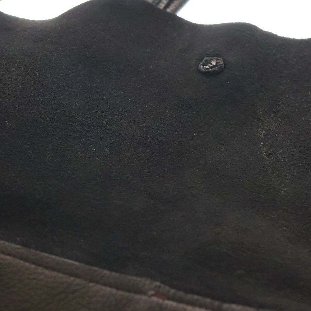 NASNGWAM(ナスングワム) × EARLY MORNIG / DEARSKIN MESSENGER BAG ディアスキン メッセンジャーバッグ ブラック