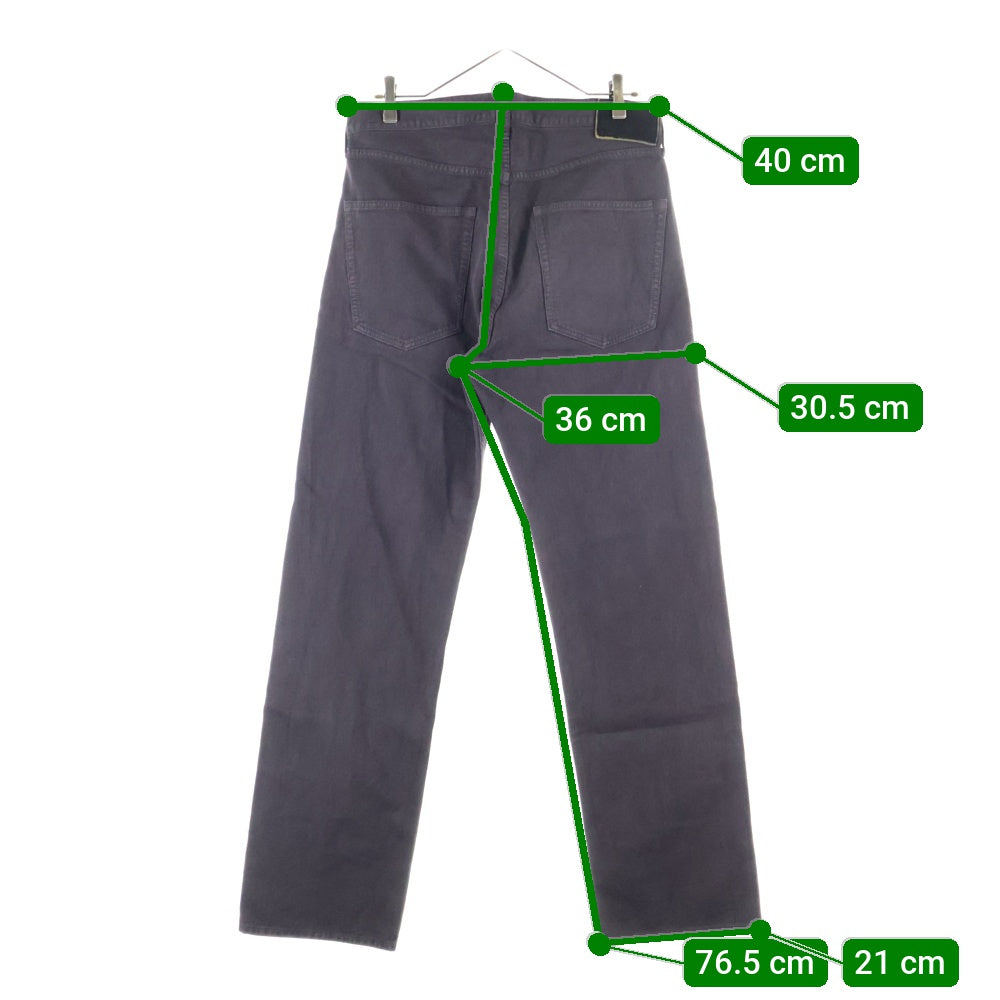 VISVIM(ヴィスヴィム) 23AW コットンデニムパンツ ブラウン 0123205008001