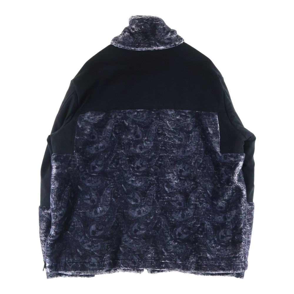 Children of the discordance(チルドレンオブザディスコーダンス) PAISLEY FLEECE JACKET ペイズリーフリースジャケット パープル COTDJK-003