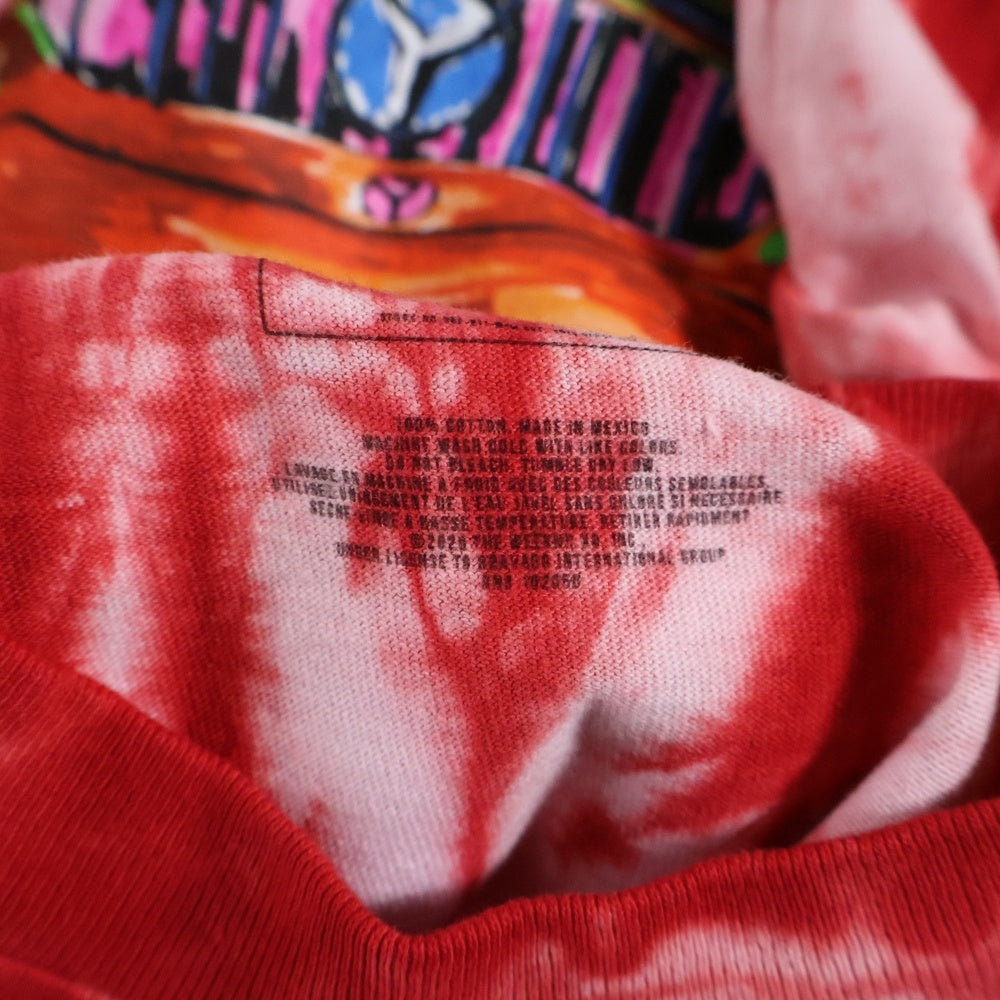 READY MADE(レディメイド) 20SS ×The Weekend ザ ウィークエンド 両面プリント半袖Tシャツカットソー レッド