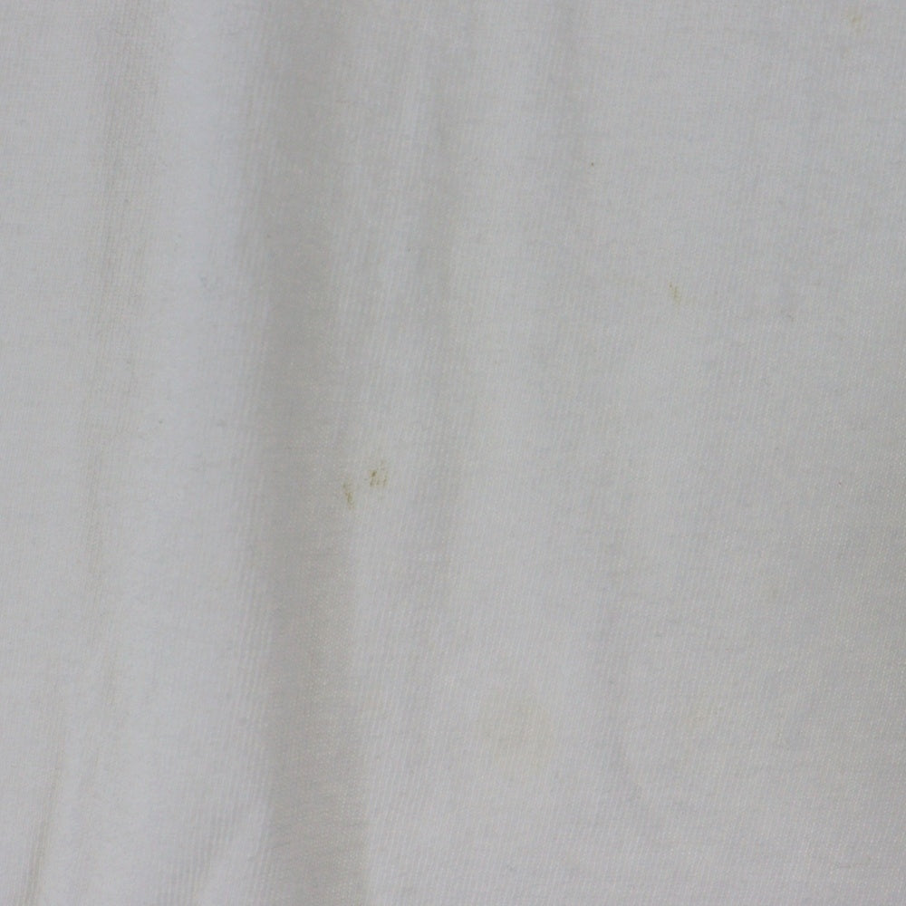 SAINT MICHAEL(セントマイケル) 21SS S/S TEE LOGO EMB ロゴプリント クルーネック 半袖Tシャツ カットソー ホワイト SM-S21-0000-007