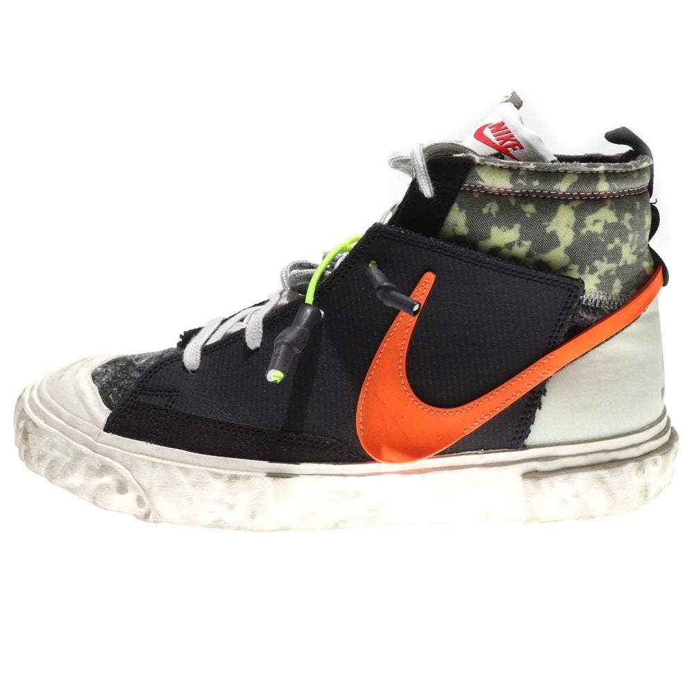 NIKE(ナイキ) ×READYMADE BLAZER MID CZ3589-001 レディメイド ブレーザー ミッドカットスニーカー ブラック/ホワイト/オレンジ US9.5/27.5cm