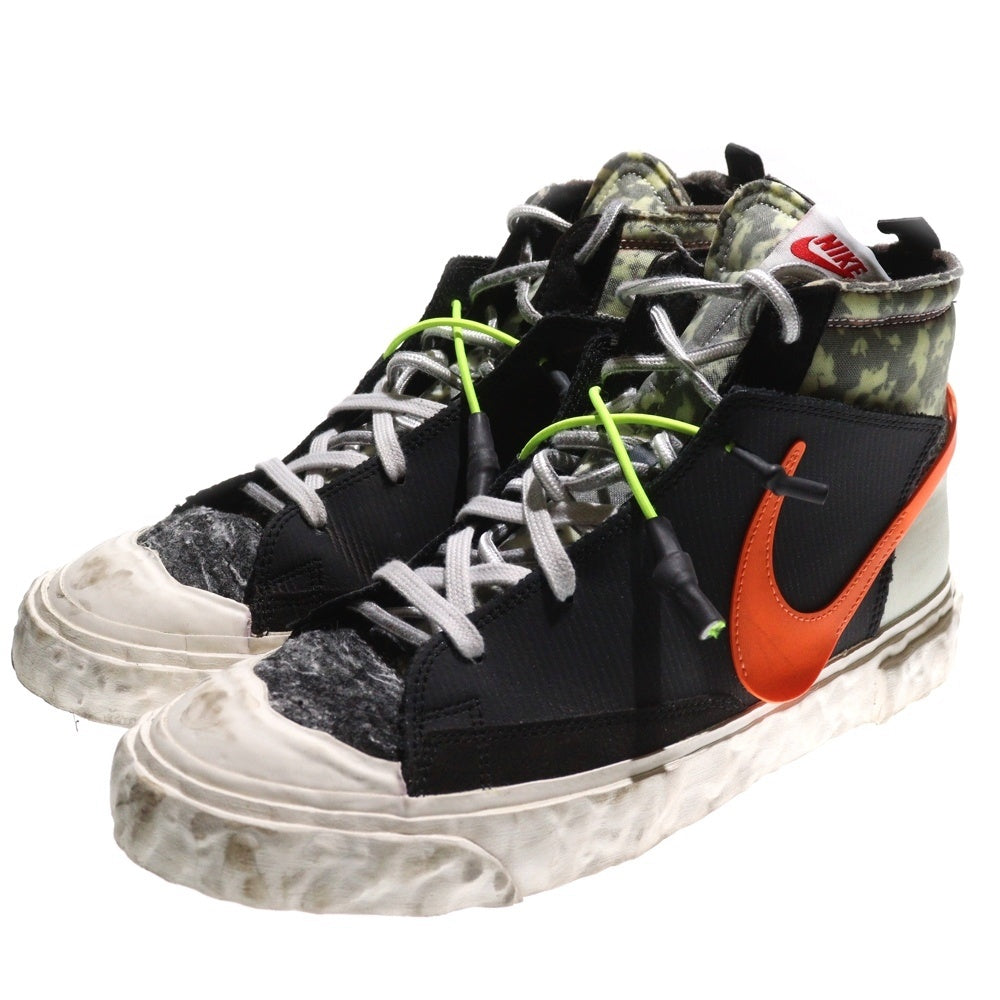 NIKE(ナイキ) ×READYMADE BLAZER MID CZ3589-001 レディメイド ブレーザー ミッドカットスニーカー ブラック/ホワイト/オレンジ US9.5/27.5cm