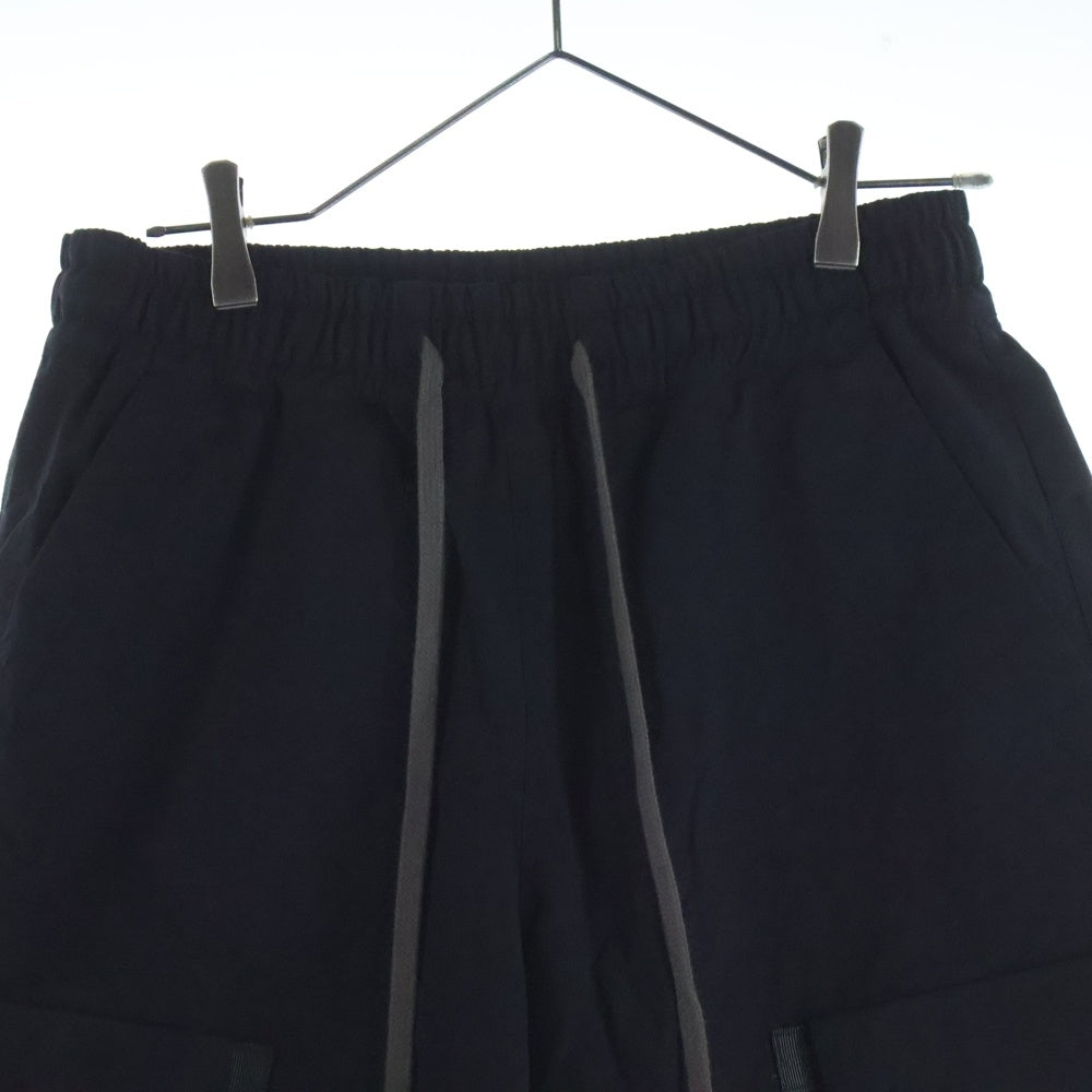 A.F ARTEFACT(エーエフアーティファクト) ワイドカーゴショーツ ブラック