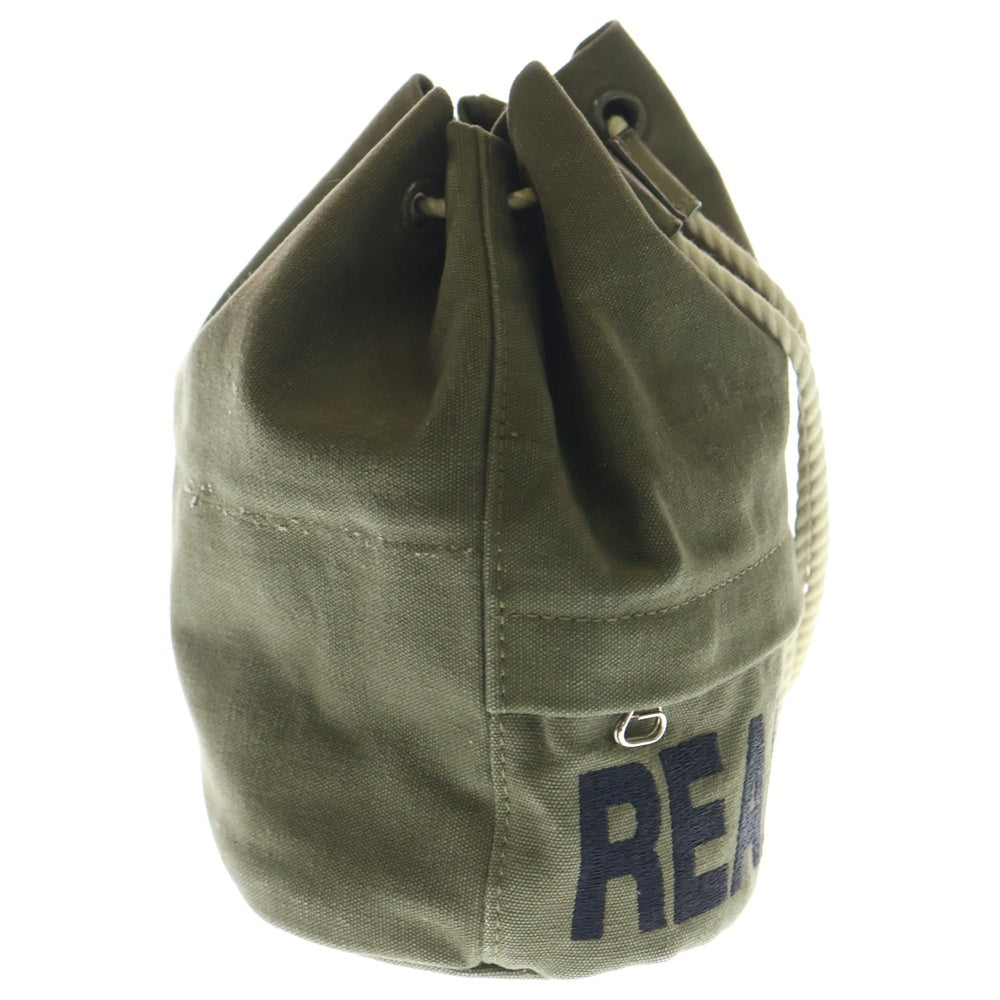 READY MADE(レディメイド) ROPE SACK ロープサック 巾着 バック カーキ