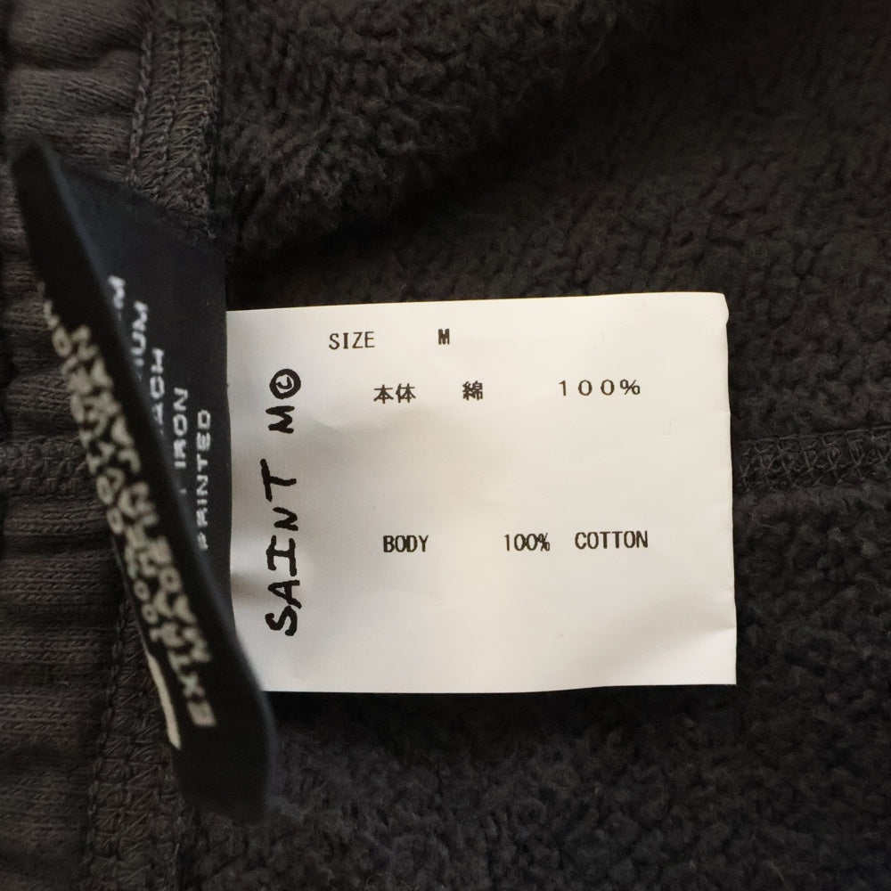 SAINT MICHAEL(セントマイケル) 22AW BORN SWEAT PANTS SM-A22-0000-081 ボーン スウェット パンツ ブラック