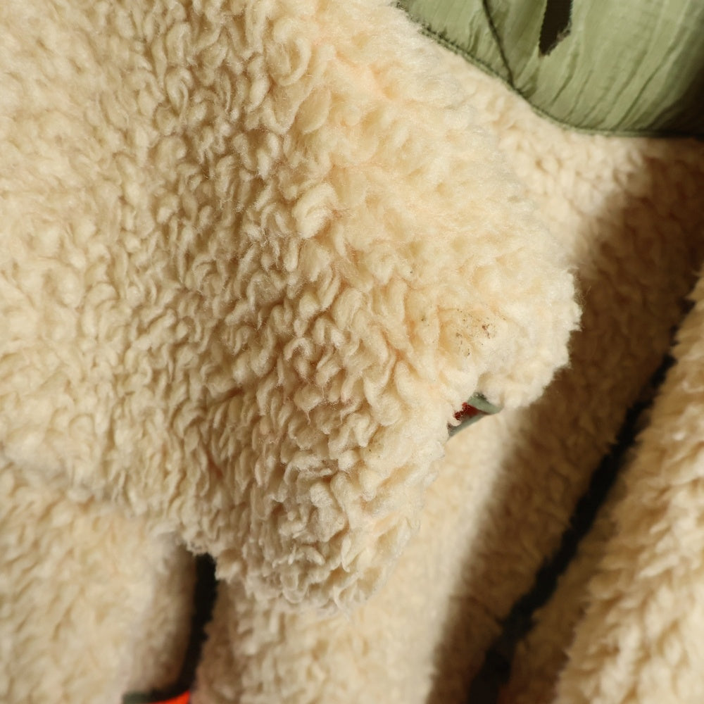 READY MADE(レディメイド) 21AW TEDDY JACKET ボア フリース テディジャケット ベージュ RE-FU-BE-00-00-181