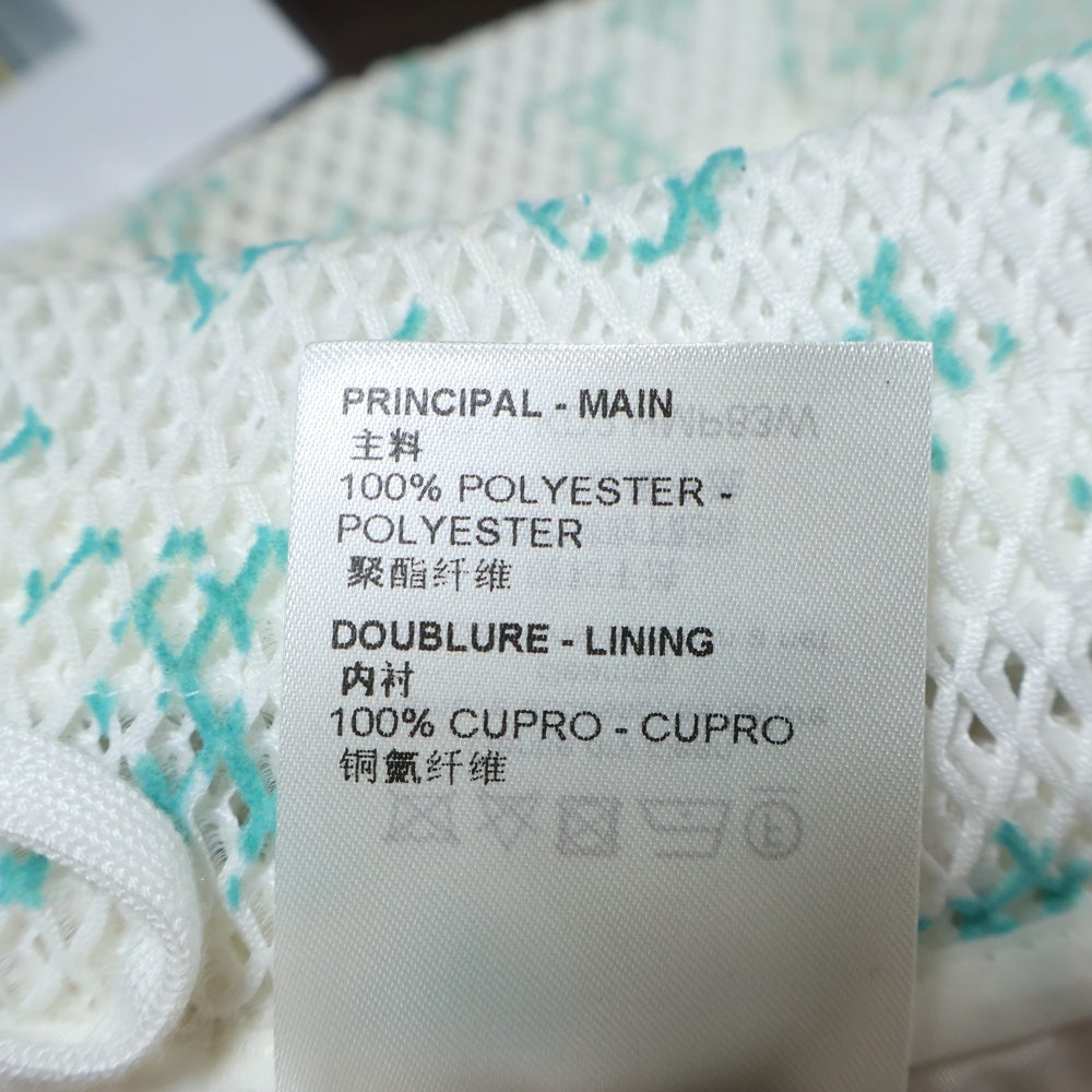 LOUIS VUITTON(ルイヴィトン) グラディエントモノグラムメッシュショーツ ハーフパンツ ホワイト RM221 KD2 HMP83W