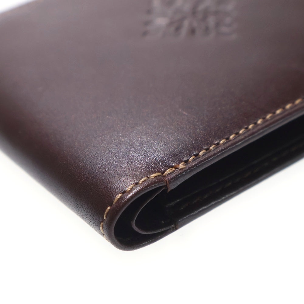 PATEK PHILIPPE(パテックフィリップ) 二つ折り財布 レザー ブラウン