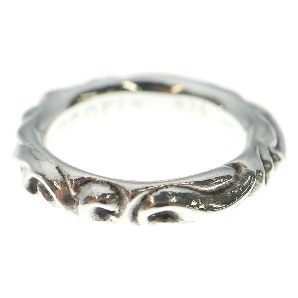 CHROME HEARTS(クロムハーツ) SCRL BAND スクロールバンド リング シルバー BCA351