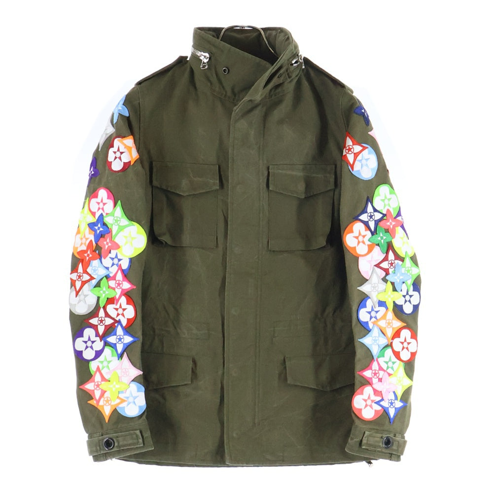 READY MADE(レディメイド) M-65 FIELD JACKET モノグラムワッペン フィールドジャケット カーキ