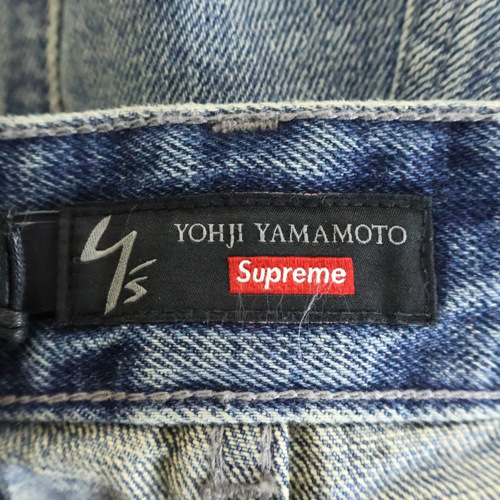 SUPREME(シュプリーム) 25AW x Y's by Yohji Yamamoto Denim Utility Pant ヨウジヤマモト ユーティリティ デニムカーゴパンツ インディゴ