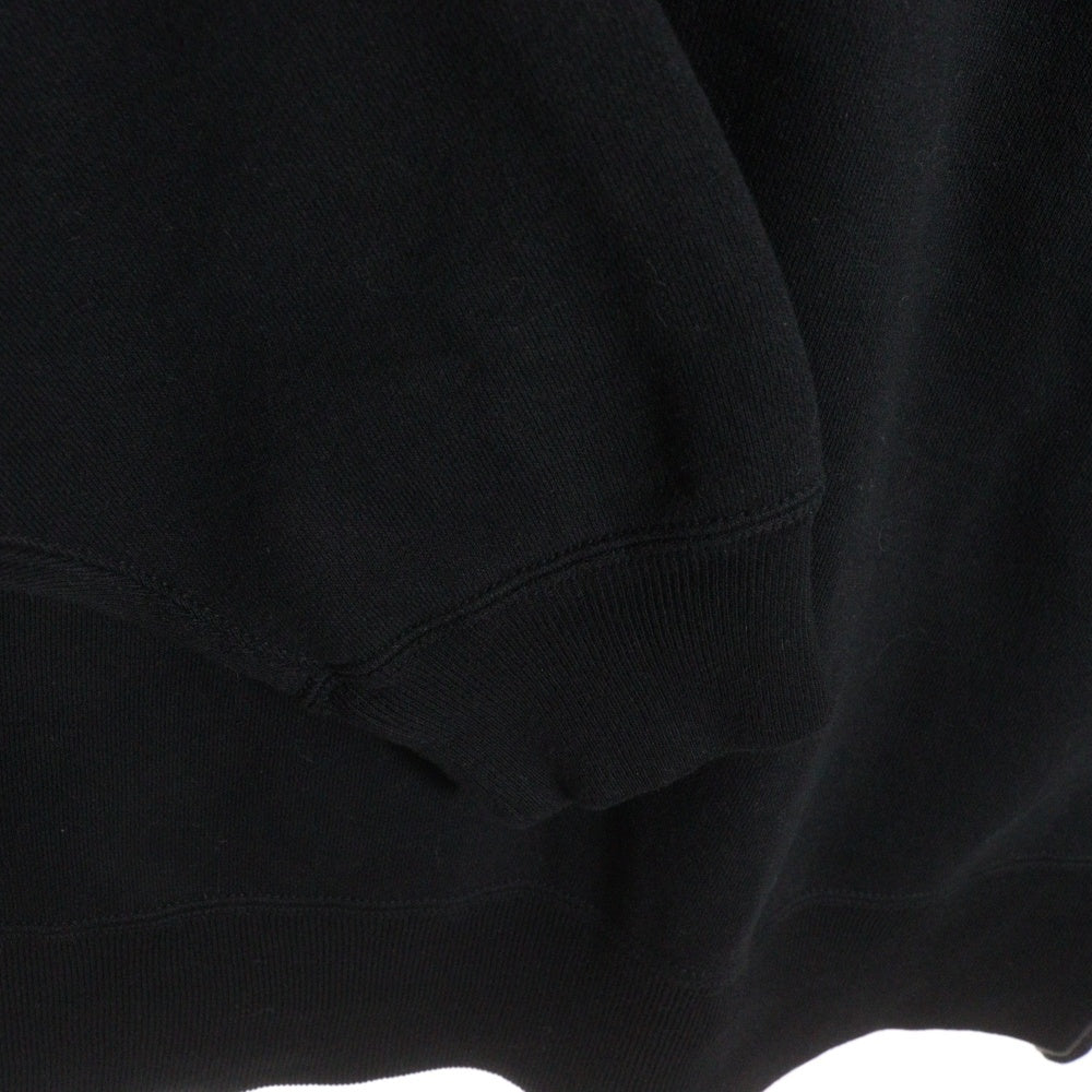SAINT MICHAEL(セントマイケル) 25SS SEVEN DEADLY CREWNECK SWEAT セブンデッドリー クルーネックスウェットトレーナー ブラック SM-HR8-0000-044