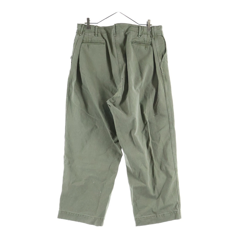 BOWWOW(バウワウ) M43 HBT COMBAT TROUSERS PANT ミリタリーパンツ カーキ BW-242-M4CT