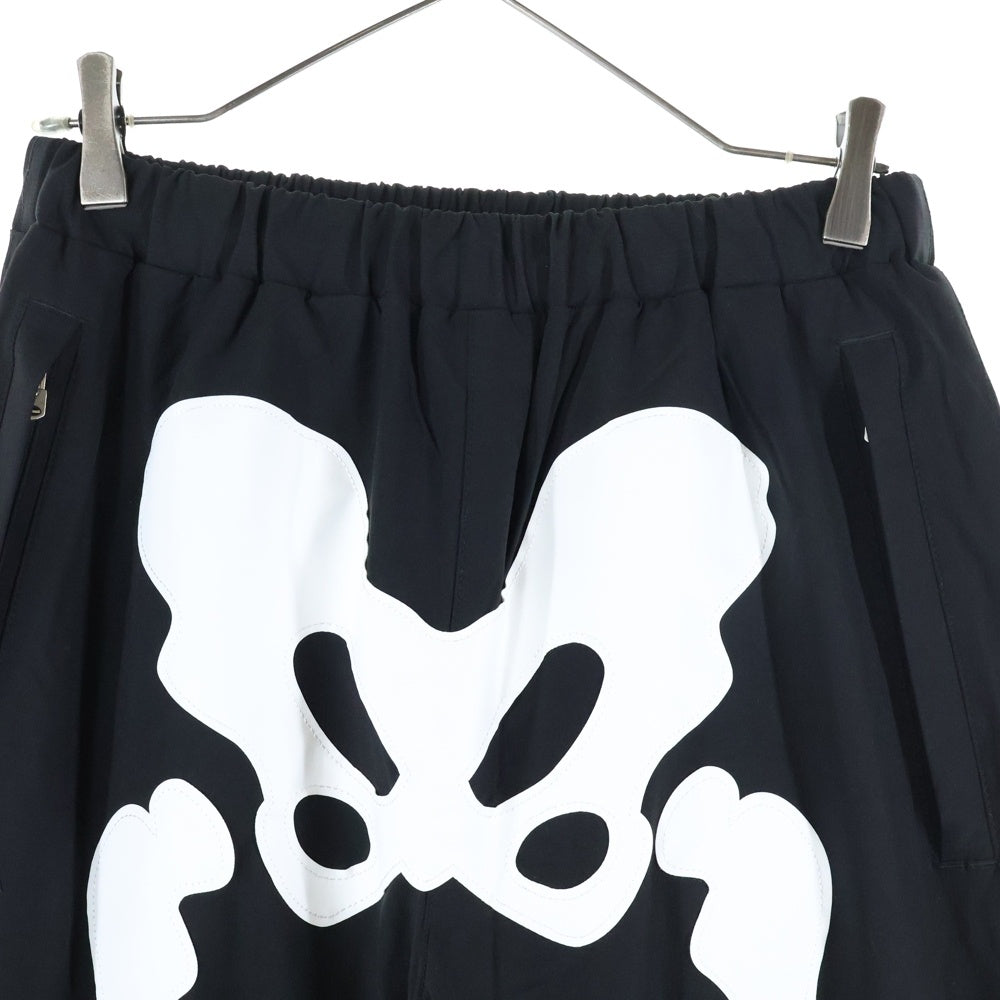 TAKAHIROMIYASHITA The SoloIst.(タカヒロミヤシタザソロイスト) BONE TRACK PANTS ボーン ナイロントラックパンツ ブラック sc.0002aSS24