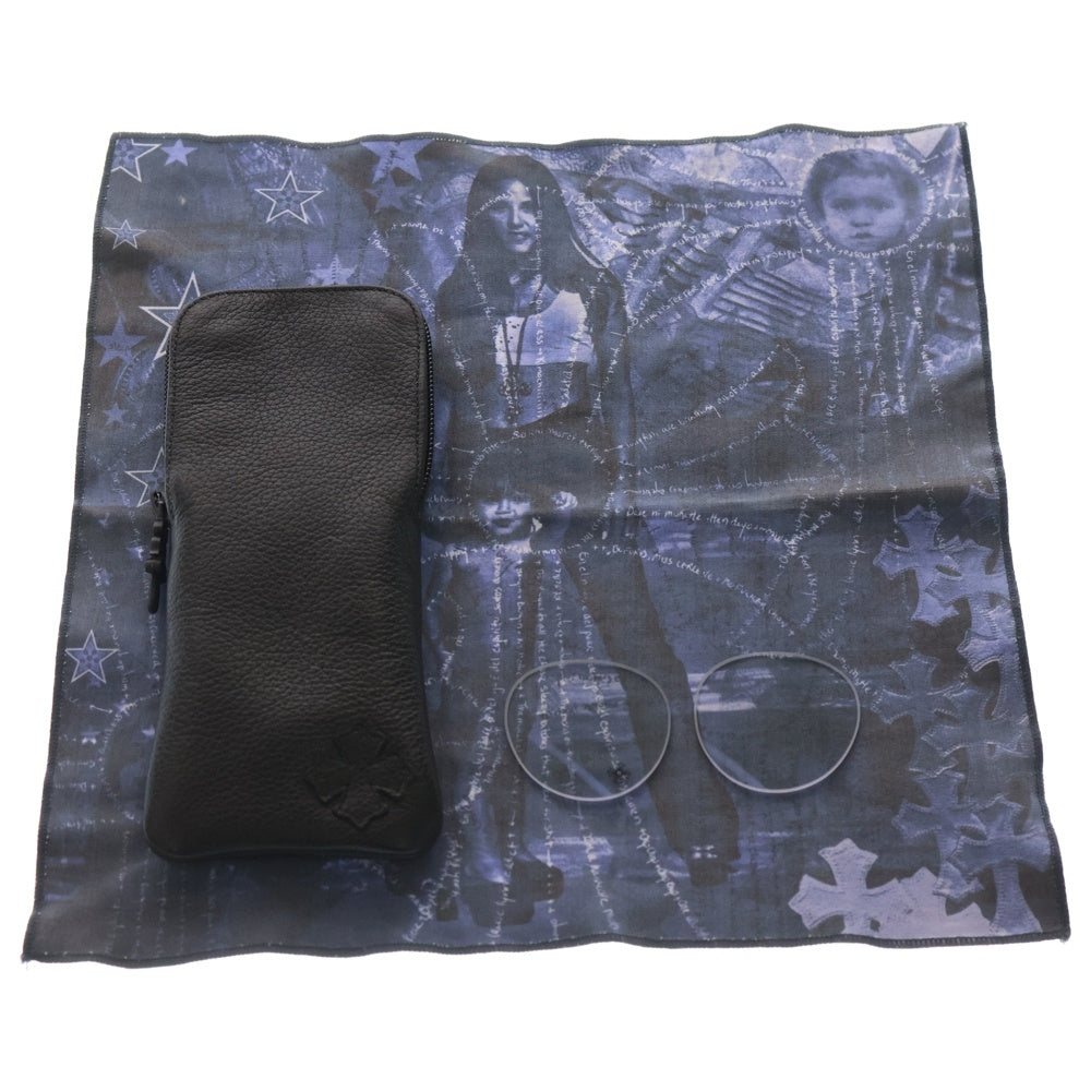 CHROME HEARTS(クロムハーツ) SEXCEL ボストン 眼鏡 サングラス メガネ アイウェア シルバー