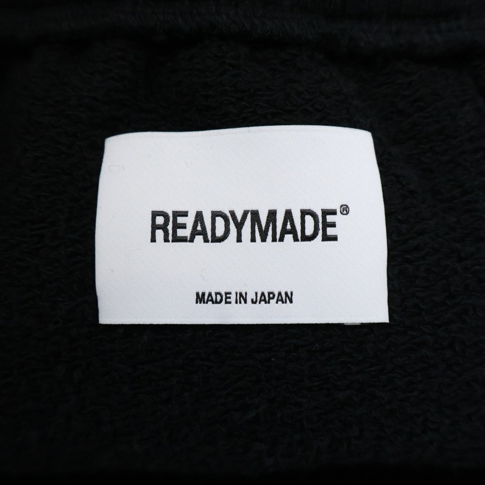 READY MADE(レディメイド) ファイヤー スマイルプリント スウェットパンツ ブラック RE-CO-BK-00-00-107