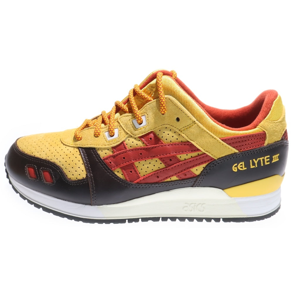 ASICS(アシックス) KITH×MARVEL X-MEN GEL-LYTE III REMASTERED F460323 キス マーベル ウルヴァリン ゲルライト3 リマスタード ローカットスニーカー イエロー US8.5/26.5cm