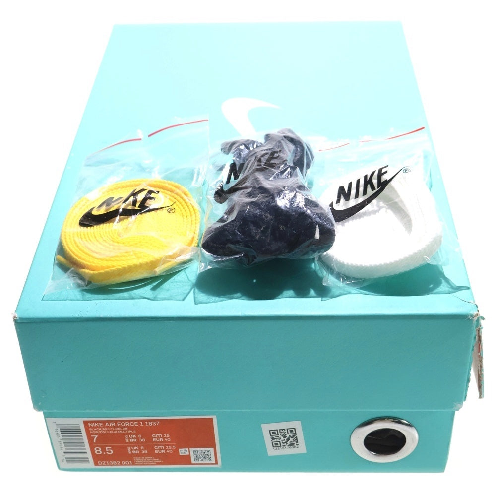 NIKE(ナイキ) ×TIFFANY&CO AIR FORCE 1 LOW 1837 BLACK DZ1382-001 ティファニー エアフォース1 ローカットスニーカー シューズ ブルー/ブラック US7/25.0cm