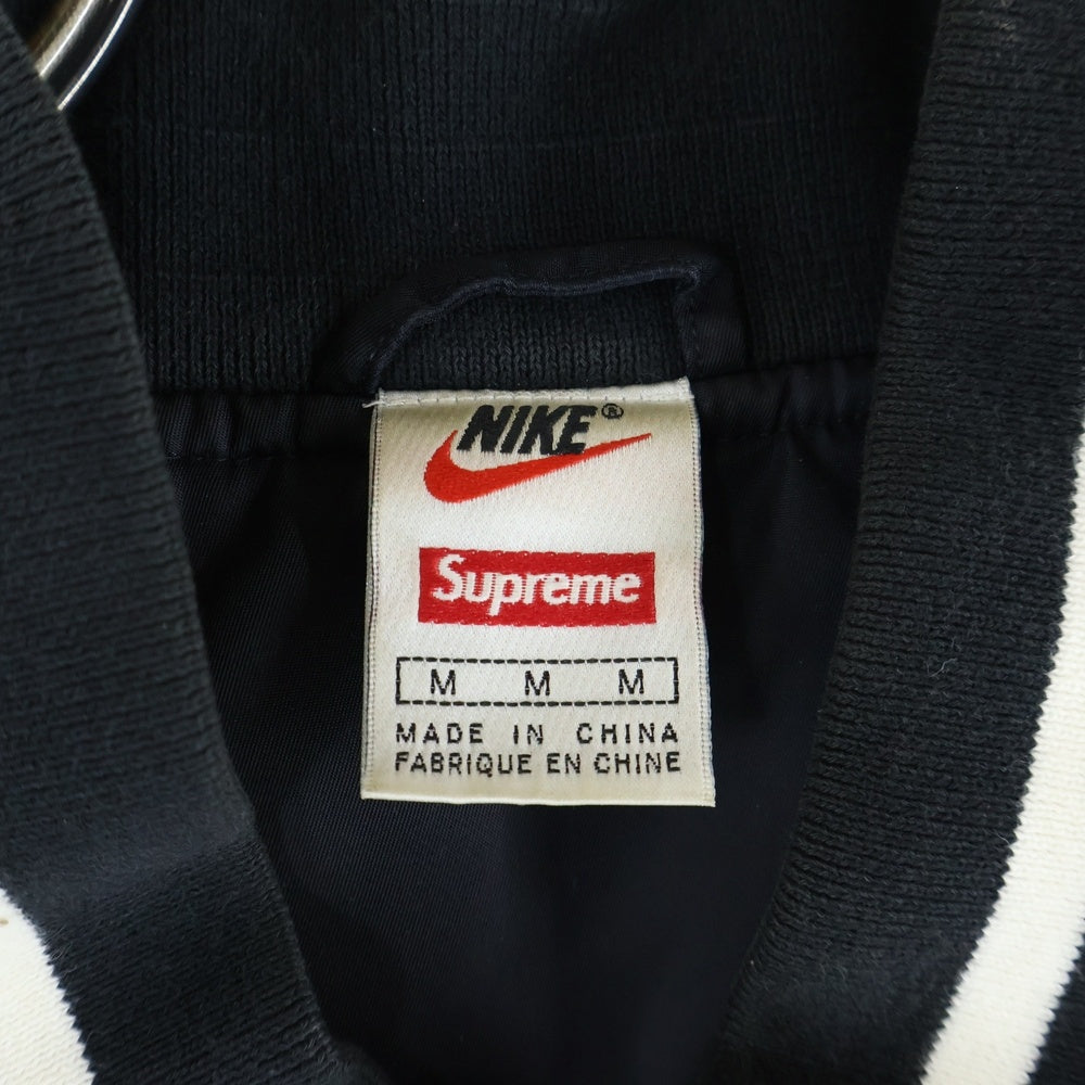 SUPREME(シュプリーム) 18SS ×NIKE NBA Teams Warm-Up Jacket ウォームアップ ジップジャケット ブラック