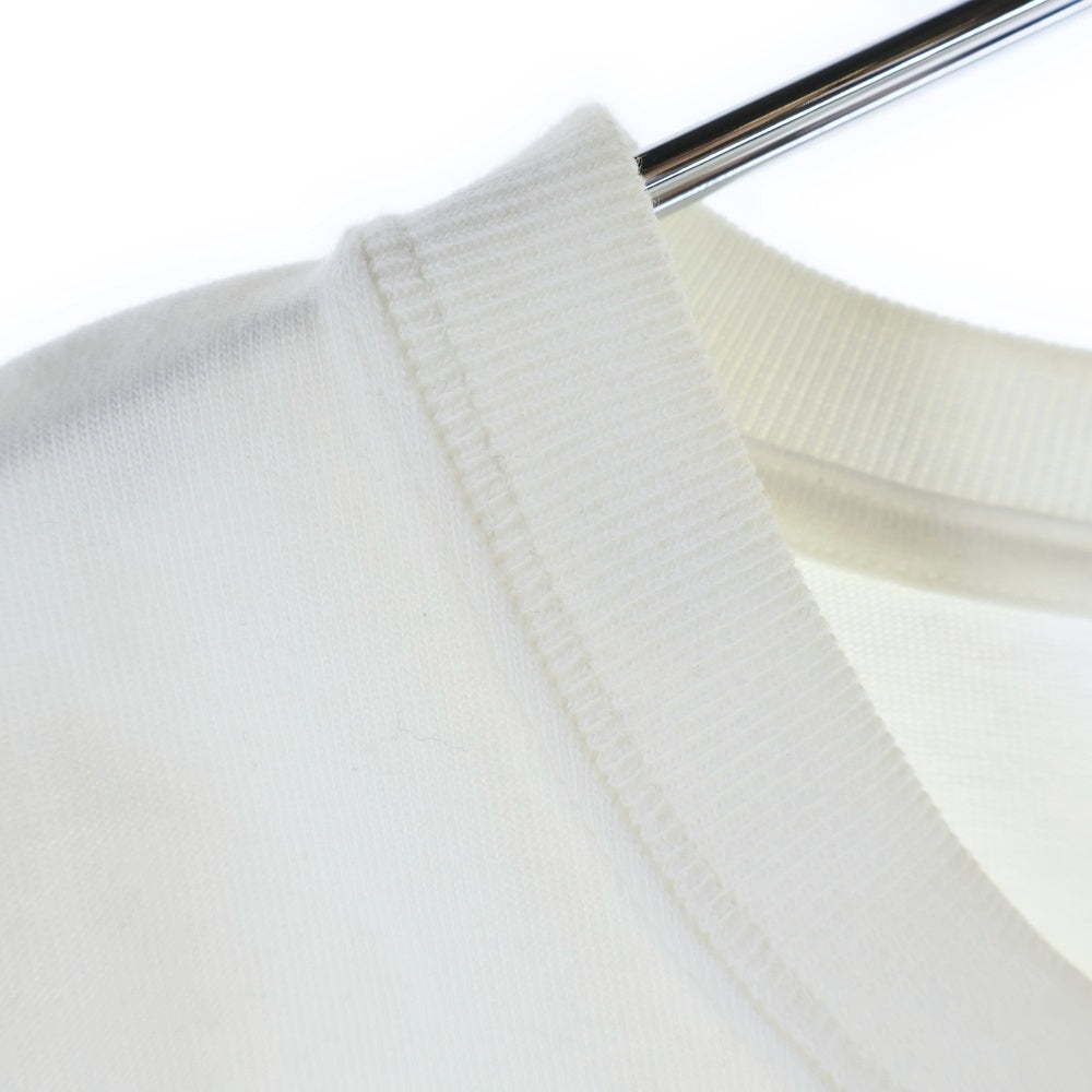 Dior HOMME(ディオールオム) DIOR AND JUDY BLAMET ジュディ ブレイム 刺繍半袖Tシャツカットソー ホワイト 043J625B0554